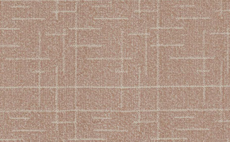 Urban Art patterned carpet in warm brown